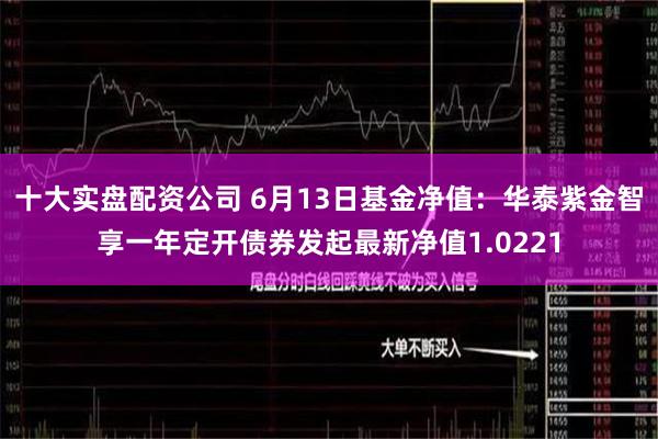 十大实盘配资公司 6月13日基金净值：华泰紫金智享一年定开债券发起最新净值1.0221