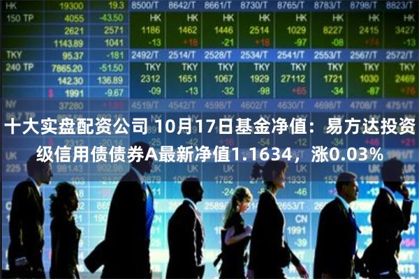 十大实盘配资公司 10月17日基金净值：易方达投资级信用债债券A最新净值1.1634，涨0.03%